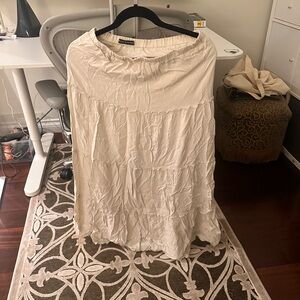 Brandy Melville Beige Maxi Skirt